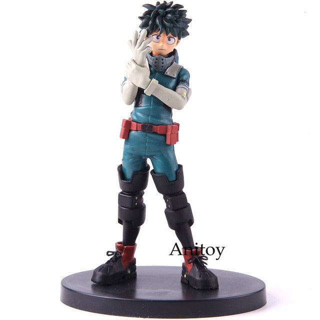 Banpresto Deku My Hero Academia Age of Heores Izuku Midoriya Figure PVC Anime Boku No Hero Academia Collectible Model Toy