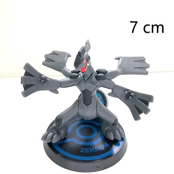 Big size X Y Hydreigon Entei Genesect Raichu pika anime action & toy figures Collection model toys pks movable base