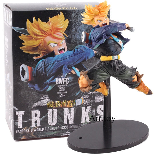 Dragon Ball Z BWFC Super Saiyan Trunks Figure PVC Action Figure Model Dragonball Trunks Toys