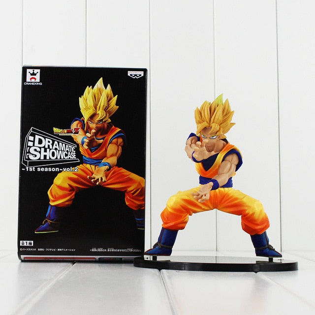 Dragon Ball Z Dramatic Showcase Figure Gohan Cell Goku Vegeta Trunks Frieza DBZ Collectible Model Toys