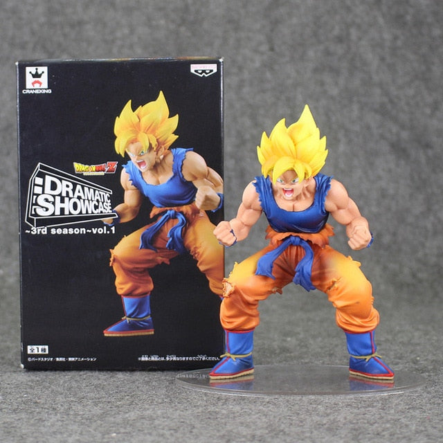 Dragon Ball Z Dramatic Showcase Figure Gohan Cell Goku Vegeta Trunks Frieza DBZ Collectible Model Toys