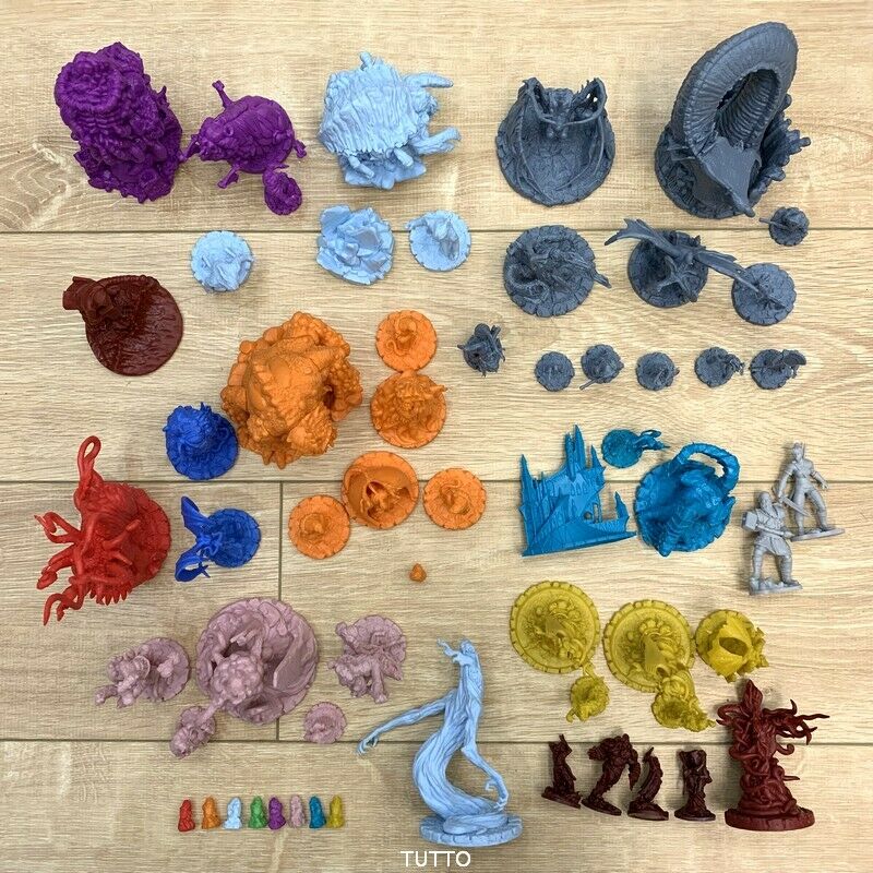 Dungeons & Dragon Wars Board Game Figures