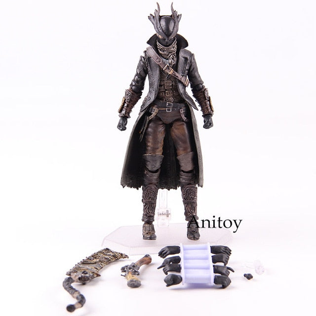 Figma 367 Bloodborne Hunter Figures of Games PVC Figma Action Figure Collectible Model Toy