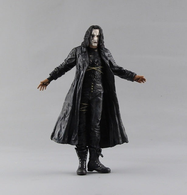 Free Shipping Bulk NECA OriginalsThe Crow Brandon Lee Doll Statue Mark Of Good Quality Brandon Lee Vs bad guys Boss