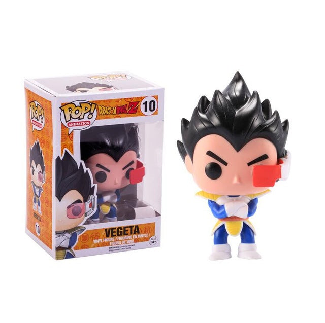 Funko Pop Amine Dragon Ball Son Goku Frieza Action Figure Super Saiyan Collectible Model Kids Toys