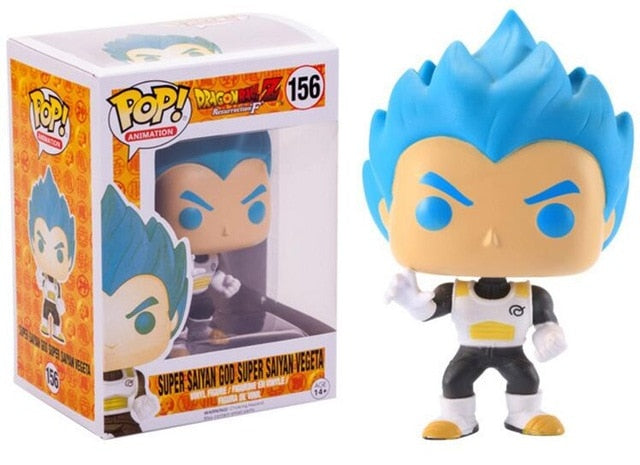 Funko Pop Amine Dragon Ball Son Goku Frieza Action Figure Super Saiyan Collectible Model Kids Toys