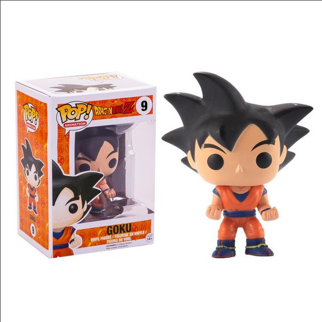 Funko Pop Amine Dragon Ball Son Goku Frieza Action Figure Super Saiyan Collectible Model Kids Toys