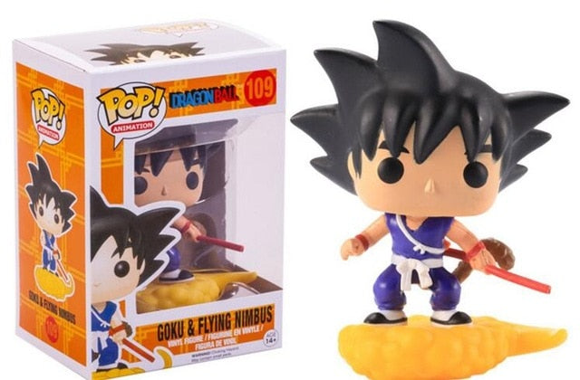 Funko Pop Amine Dragon Ball Son Goku Frieza Action Figure Super Saiyan Collectible Model Kids Toys