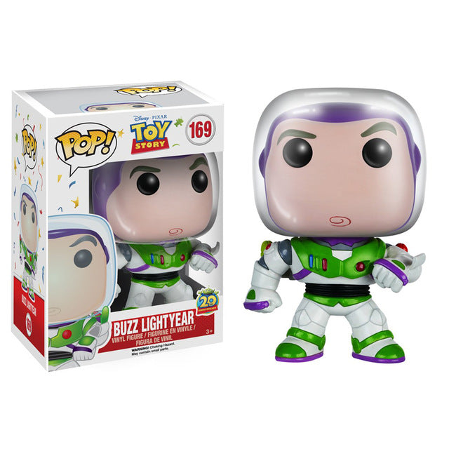 FUNKO POP Anime figures Toy Story 4 Forky Ducky Bunny Buzz Lightyear Alien Woody Action Figures Collection Toys for children