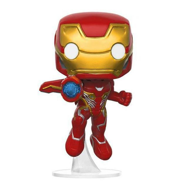 FUNKO POP Avengers Infinity War Thanos Captain America Iron Man Action Figure Thor Toy Spiderman Panther PVC Model Doll for Boy