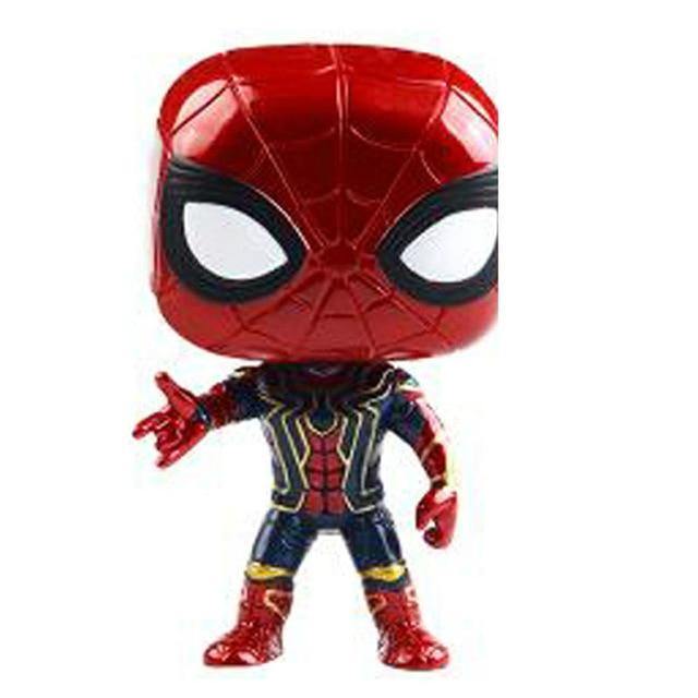 FUNKO POP Avengers Infinity War Thanos Captain America Iron Man Action Figure Thor Toy Spiderman Panther PVC Model Doll for Boy