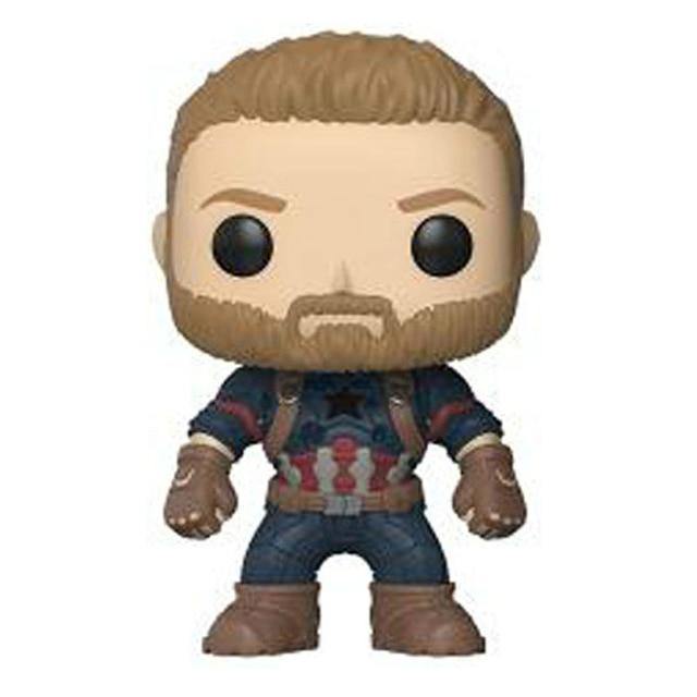 FUNKO POP Avengers Infinity War Thanos Captain America Iron Man Action Figure Thor Toy Spiderman Panther PVC Model Doll for Boy