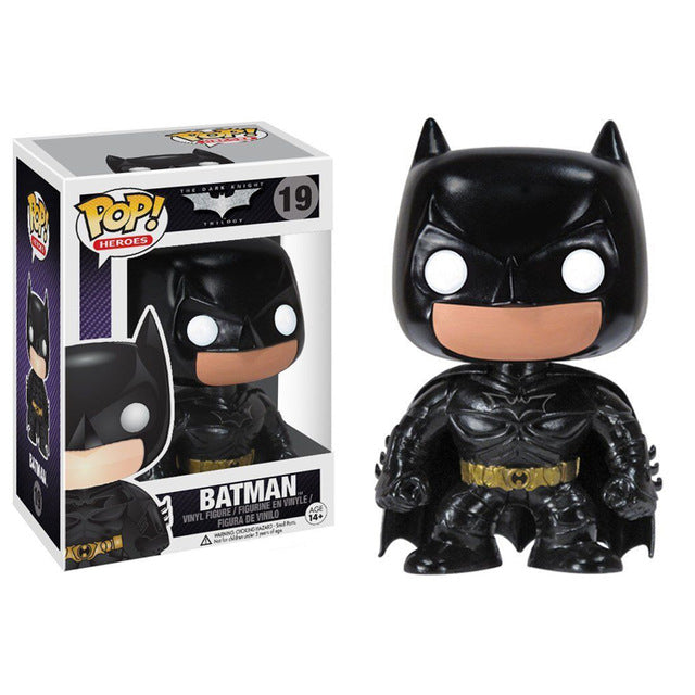 funko pop figura Justice League DC toys Batman super heroes 10CM pvc action figure collection model movie figures doll with box