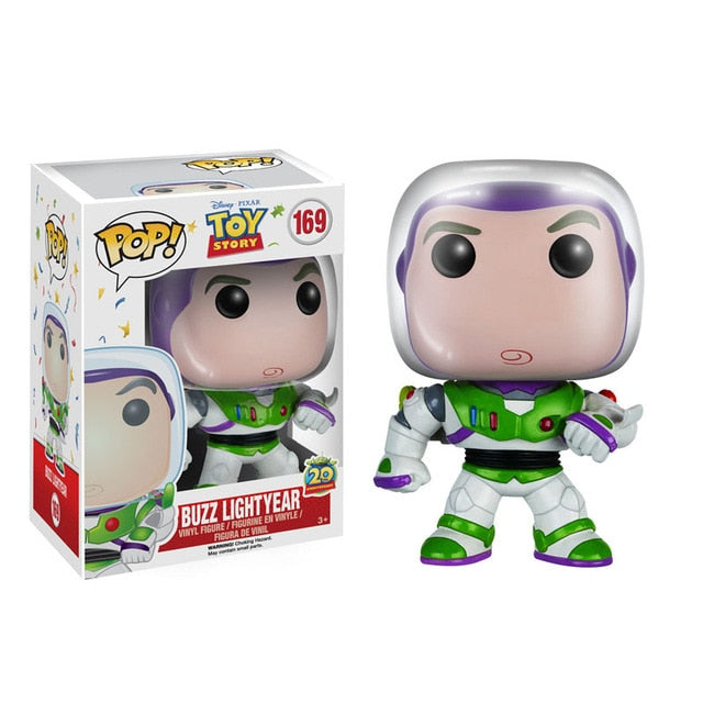 FUNKO POP figures movie Toy Story 4 6pcs/set Woody Buzz Lightyear Jessie Forky PVC action figure model figura kid gift toys doll