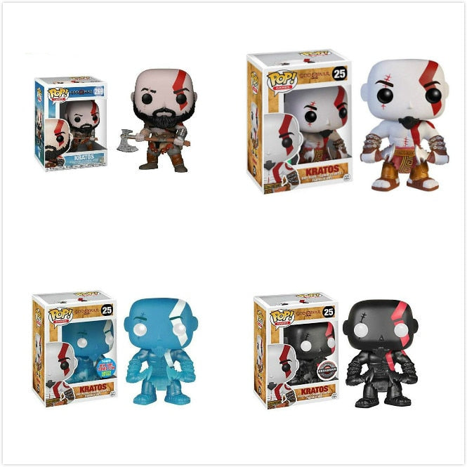 Funko POP God of War Kratos PVC Model Collection Gift Toys Action Figures Kids Boy Toy Children