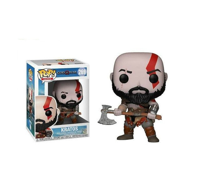 Funko POP God of War Kratos PVC Model Collection Gift Toys Action Figures Kids Boy Toy Children