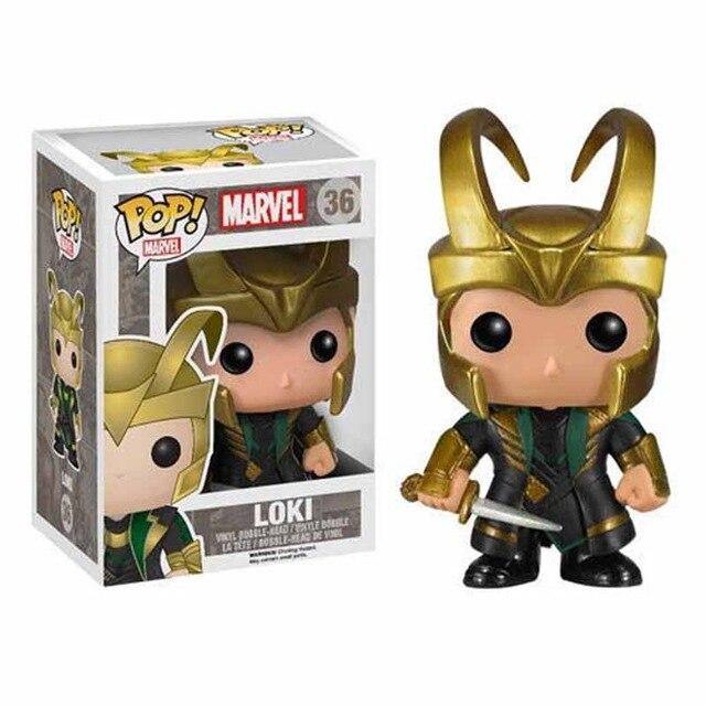 Funko PoP LOKI Marvel Avengers Unisex Vinyl Action Figure Character Juguete Collection Model Birthday Boy Girl Gifts Toys 2F51