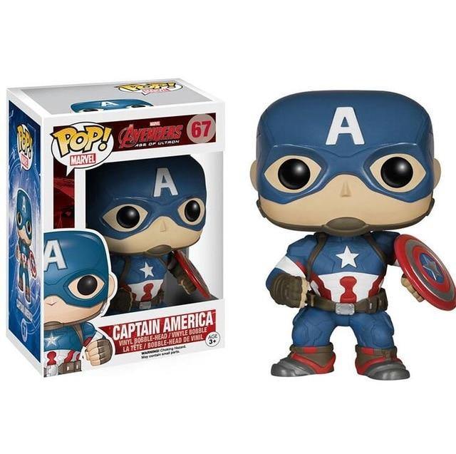 FUNKO POP Marvel Avengers 3 Infinity War Collection Model Toys Captain America Iron Man Figure Toy Gifts for Kids