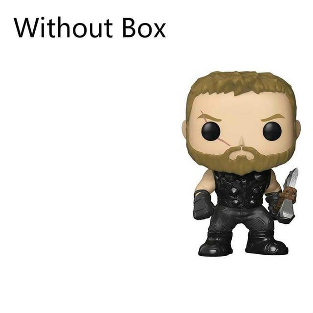 FUNKO POP Marvel Avengers 3 Infinity War Collection Model Toys Captain America Iron Man Figure Toy Gifts for Kids