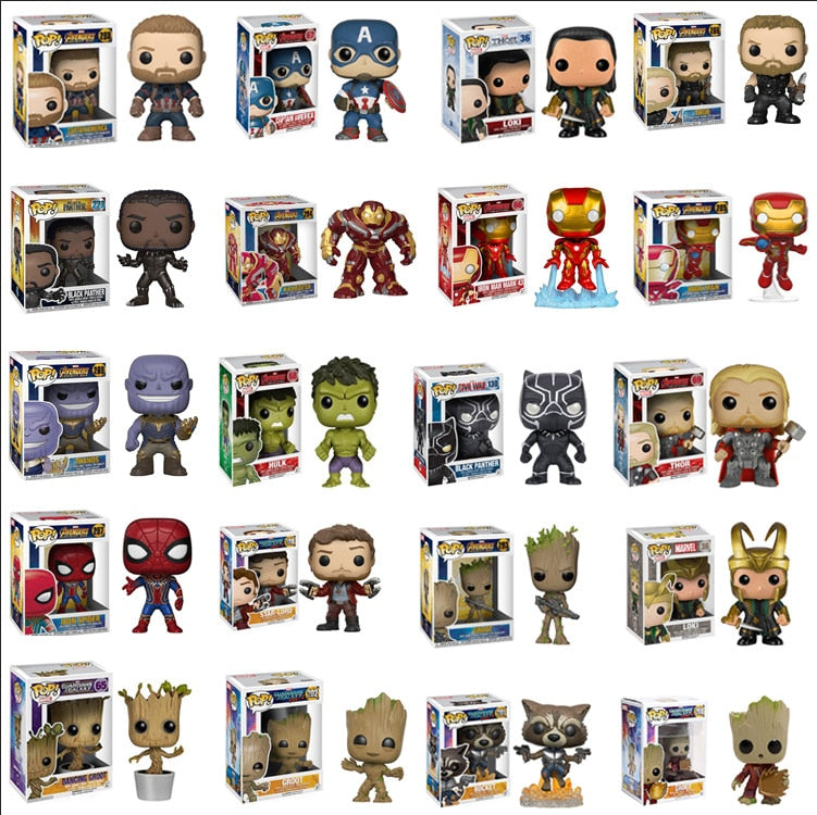 Funko POP Marvel Avengers Figurines