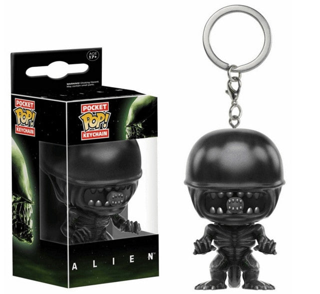 Funko POP Marvel Avengers Goose Stitch ALIEN CHUCKY MALEFICENT Pocket keychain Action Figure Toys For Children with box