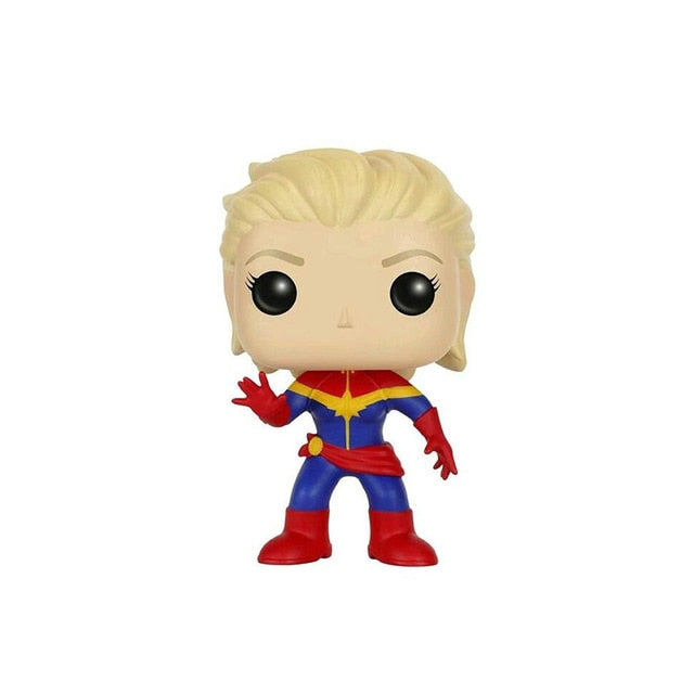 Funko POP Marvel Limited Super Hero Captain Marvel Anime Figure Vinyl Action Figures Collectible Model Juguete Toys Gifts 2F39