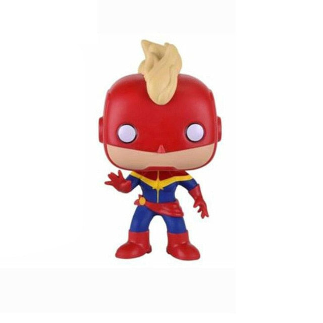 Funko POP Marvel Limited Super Hero Captain Marvel Anime Figure Vinyl Action Figures Collectible Model Juguete Toys Gifts 2F39