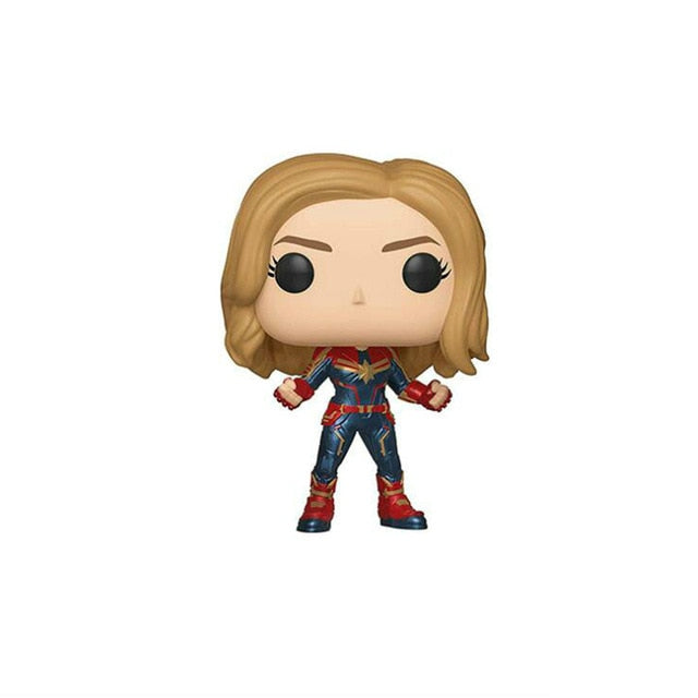 Funko POP Marvel Limited Super Hero Captain Marvel Anime Figure Vinyl Action Figures Collectible Model Juguete Toys Gifts 2F39