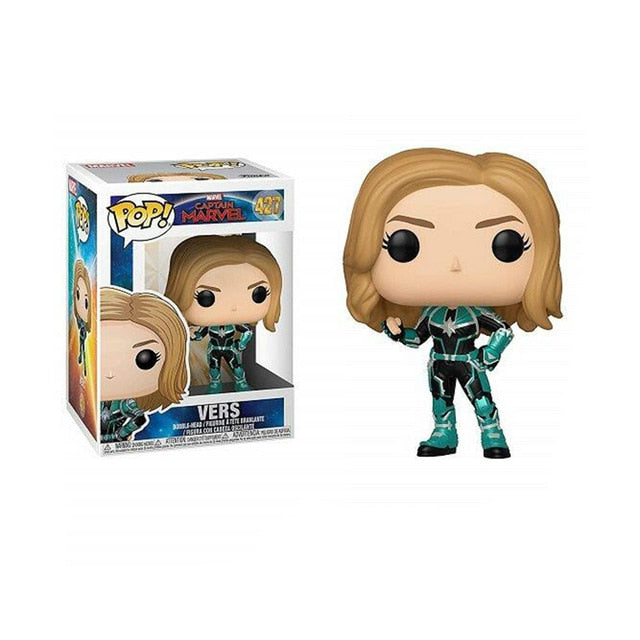 Funko POP Marvel Limited Super Hero Captain Marvel Anime Figure Vinyl Action Figures Collectible Model Juguete Toys Gifts 2F39