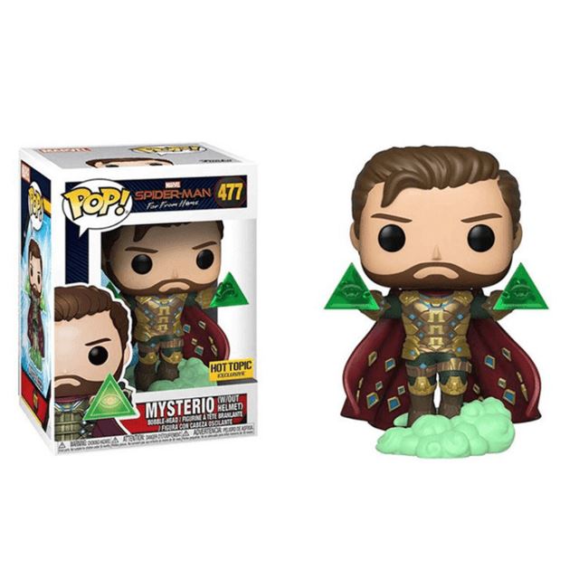 FUNKO POP Marvel toys figures spiderman far from home Mysterio action figure vinyl dolls children birthday gifts model with box