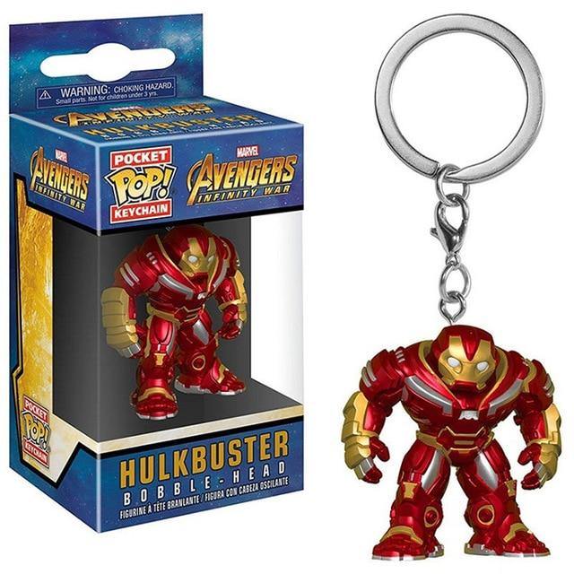 FUNKO POP New Arrival The Avengers Justice League Game of Thrones Official Pocket Pop Keychain Action Figure Toys For Gifts