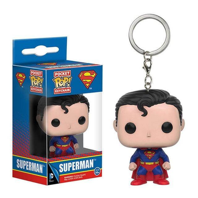 FUNKO POP New Arrival The Avengers Justice League Game of Thrones Official Pocket Pop Keychain Action Figure Toys For Gifts