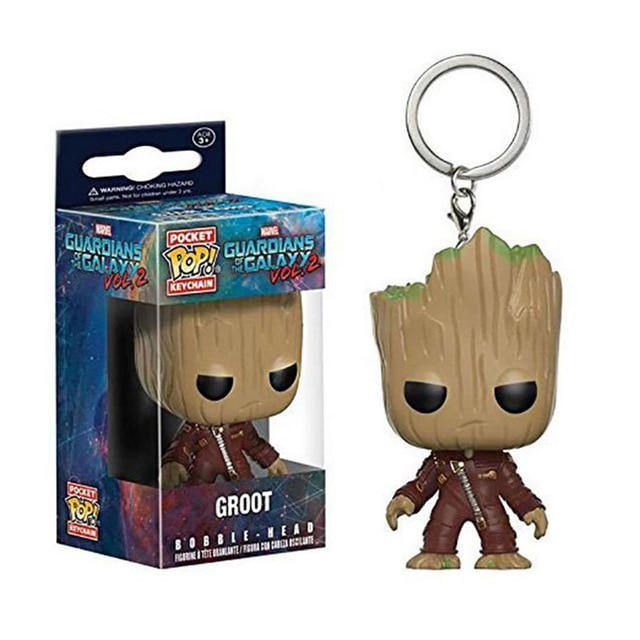 FUNKO POP New Arrival The Avengers Justice League Game of Thrones Official Pocket Pop Keychain Action Figure Toys For Gifts