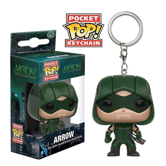 FUNKO POP New Arrival The Avengers Justice League Game of Thrones Official Pocket Pop Keychain Action Figure Toys For Gifts