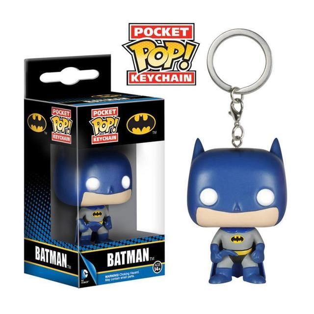 FUNKO POP New Arrival The Avengers Justice League Game of Thrones Official Pocket Pop Keychain Action Figure Toys For Gifts