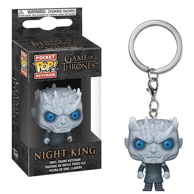 FUNKO POP New Arrival The Avengers Justice League Game of Thrones Official Pocket Pop Keychain Action Figure Toys For Gifts