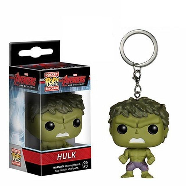 FUNKO POP New Arrival The Avengers Justice League Game of Thrones Official Pocket Pop Keychain Action Figure Toys For Gifts