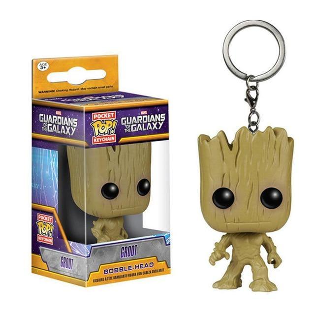 FUNKO POP New Arrival The Avengers Justice League Game of Thrones Official Pocket Pop Keychain Action Figure Toys For Gifts