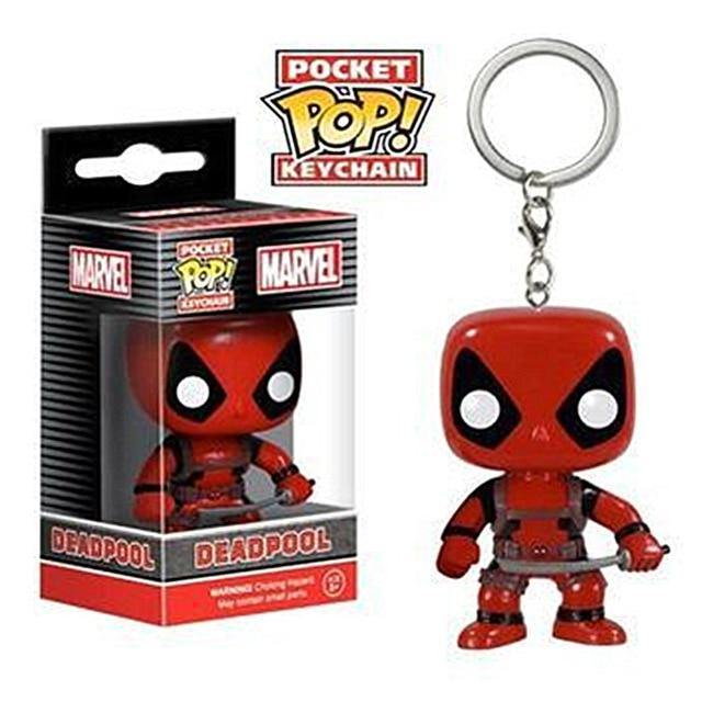 FUNKO POP New Arrival The Avengers Justice League Game of Thrones Official Pocket Pop Keychain Action Figure Toys For Gifts