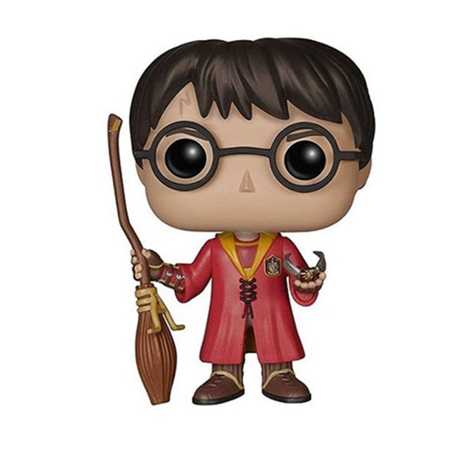 Funko pop Official Potter Snape Rubeus Luna Dobby RON WEASLEY Action Figures Figurine Pop Collectible Model Toys Christmas Gifts