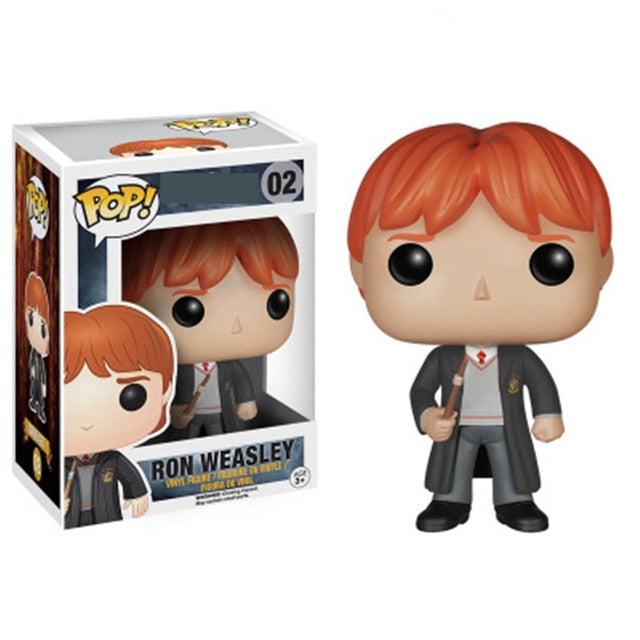 Funko pop Official Potter Snape Rubeus Luna Dobby RON WEASLEY Action Figures Figurine Pop Collectible Model Toys Christmas Gifts