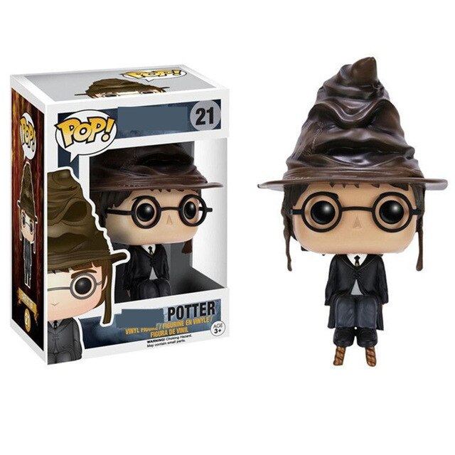 Funko pop Official Potter Snape Rubeus Luna Dobby RON WEASLEY Action Figures Figurine Pop Collectible Model Toys Christmas Gifts