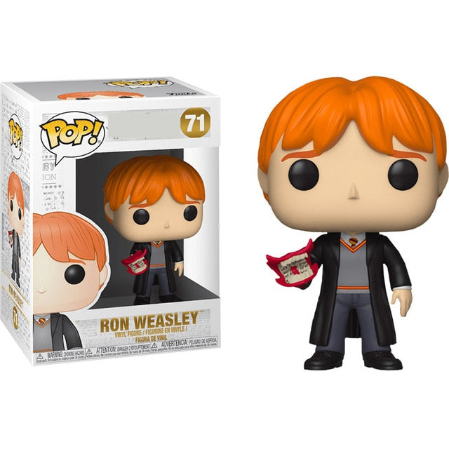 Funko pop Official Potter Snape Rubeus Luna Dobby RON WEASLEY Action Figures Figurine Pop Collectible Model Toys Christmas Gifts