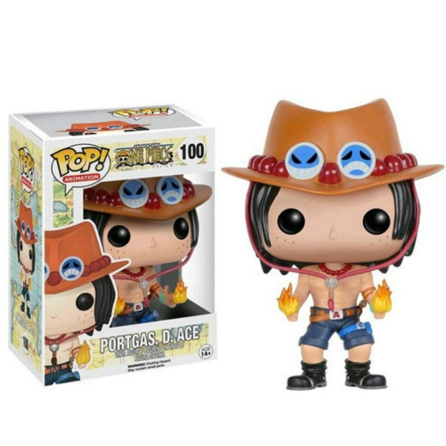 Funko Pop One Piece ZORO Monkey D. Luffy NAMI FRANKY Action Figure PVC Model Toys Birthday Gift