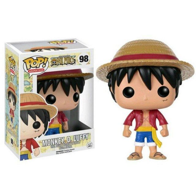 Funko Pop One Piece ZORO Monkey D. Luffy NAMI FRANKY Action Figure PVC Model Toys Birthday Gift