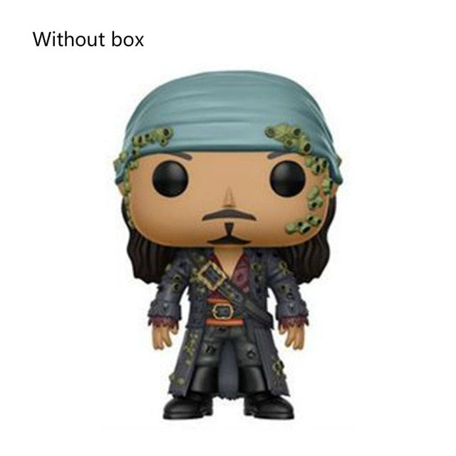 FUNKO POP Pirates of The Caribbean JACK Movie Figure Anime Model Pvc Collection Toys for Children Gift