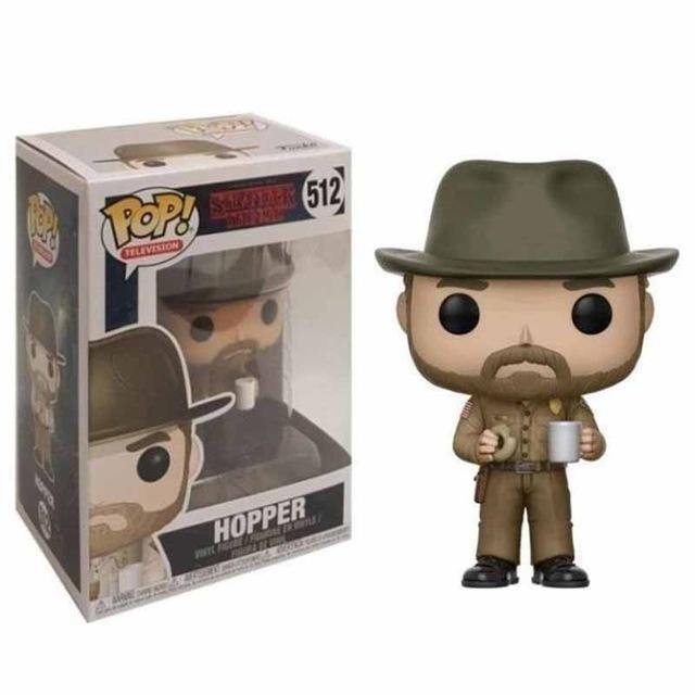 Funko pop Stranger Things Eleven Demogorgon Hopper Jonathan Nancy Brenner Joyce Action Figures Collectible Model Toys with box