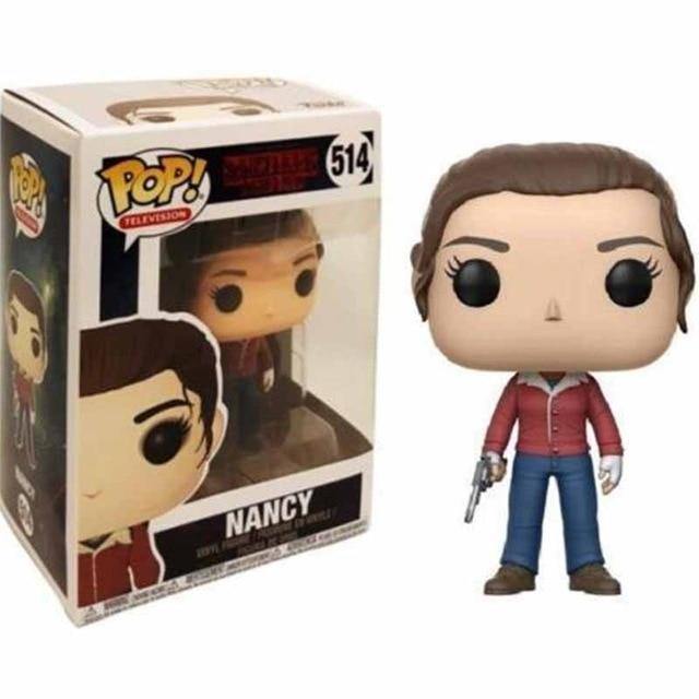 Funko pop Stranger Things Eleven Demogorgon Hopper Jonathan Nancy Brenner Joyce Action Figures Collectible Model Toys with box