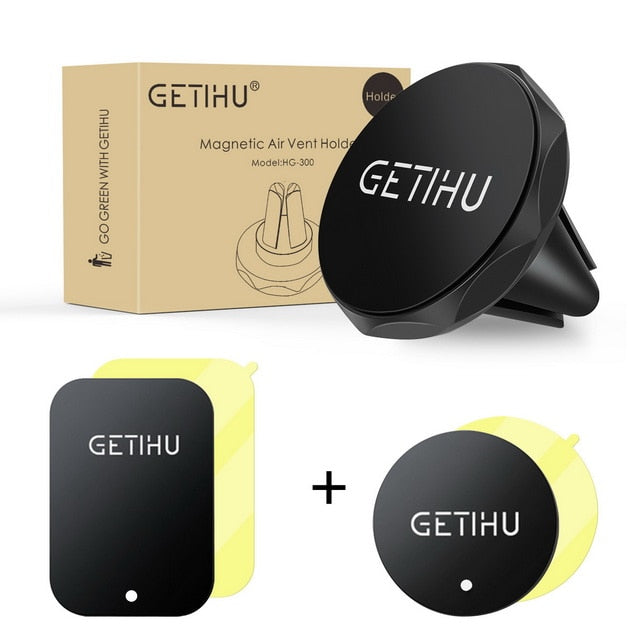 GETIHU Car Phone Holder Magnetic Air Vent Mount Mobile Smartphone Stand Magnet Support Cell in Car GPS For iPhone XS Max Samsung