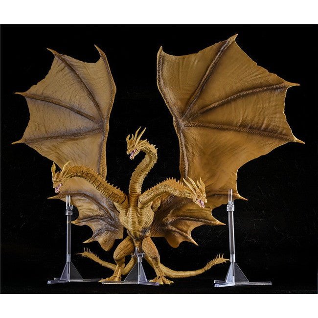 Godzilla toys Monsterarts Gojira King of the Monsters King Ghidorah 2nd Movable dolls kids collection model gifts 30CM